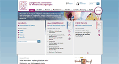 Desktop Screenshot of ezw-berlin.de